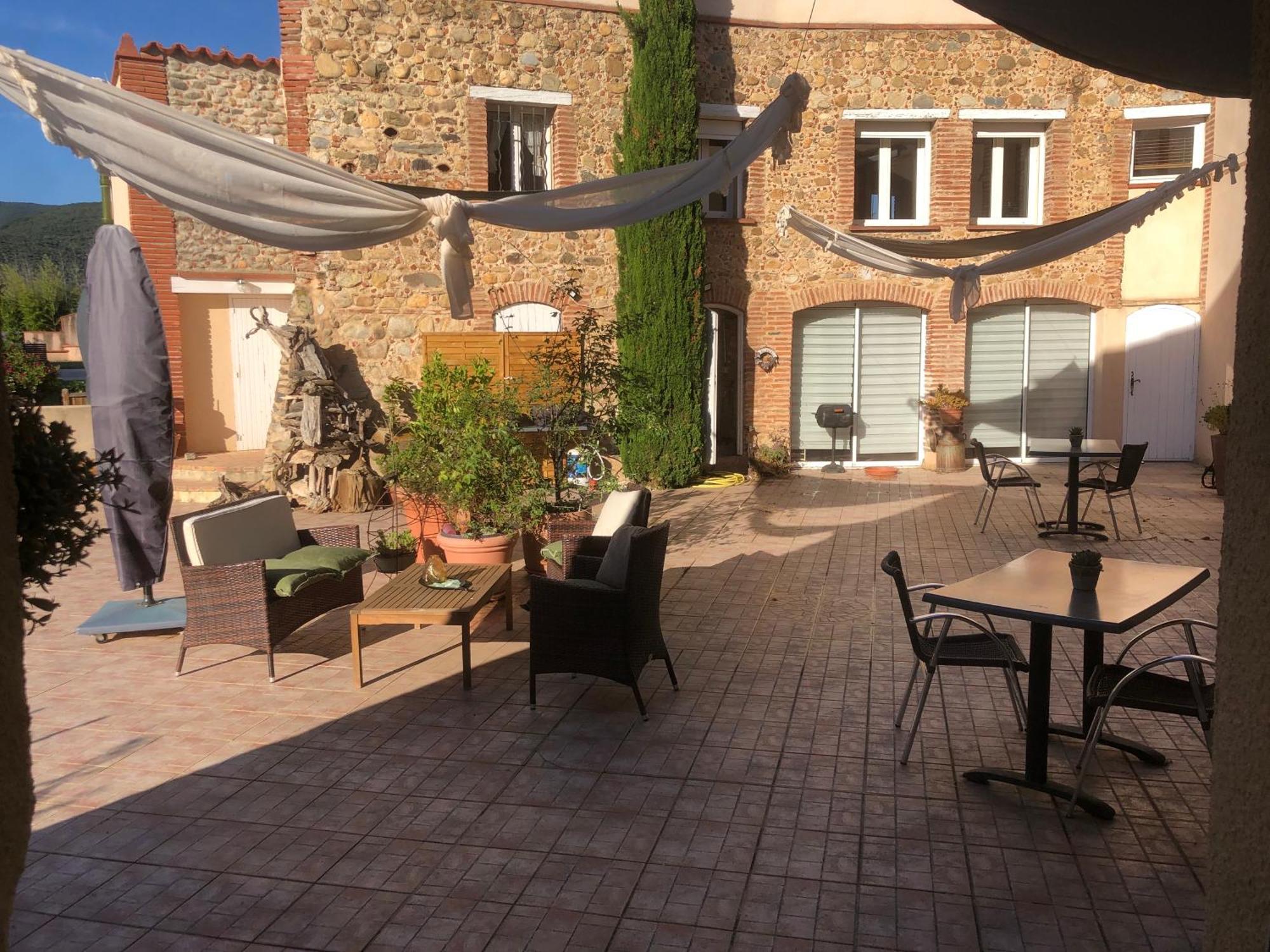 "Mas Tramontane "Chambres D'Hotes Et Studio Avec Piscine Dans Parc Arbore Ille-sur-Têt Exteriör bild